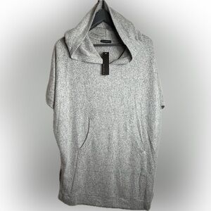 Cloud-like Nally & Millie Heather Gray Knit Top